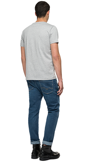 オーガニックコットン Tシャツ REPLAY FOR HUSQVARNA 詳細画像